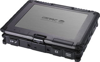 Illustration for article titled Getec V100 Tablet PC Laughs in the Face of Danger